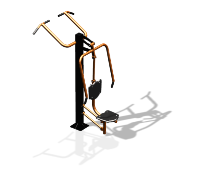 Уличный тренажер "Жим от груди Турник" УТ341 в Томске