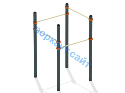 Турник четырехуровневый ВС-11 в Томске